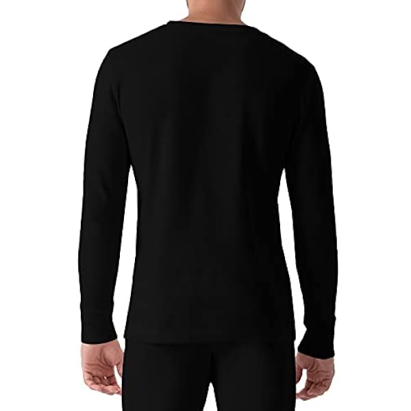 Wrangler Men's Heavyweight Cotton Thermal Top Abbigliamento Termico Uomo